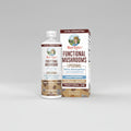 Mary Ruth's Functional Mushrooms supplement bottle and box on a white background