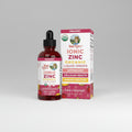 Mary Ruth's Organic Ionic Zinc Liquid Drops bottle and packaging on a white background