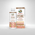 Mary Ruth's Lysine supplement bottle and packaging on a white background