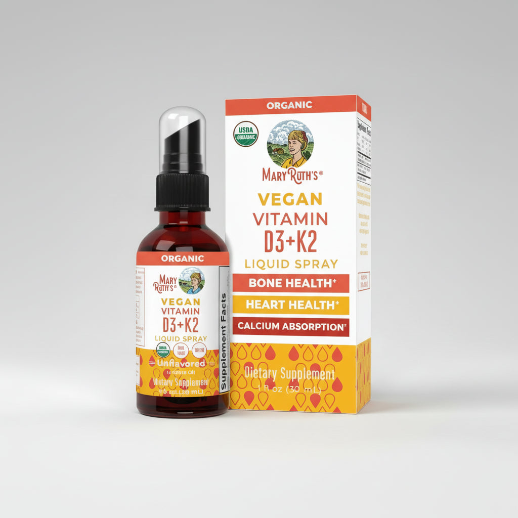 MaryRuth's Organic D3 + K2 (MK-7) Spray 1 oz
