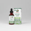 Mary Ruth's Organic Holy Basil Leaf Liquid Extract bottle and packaging on a white background
