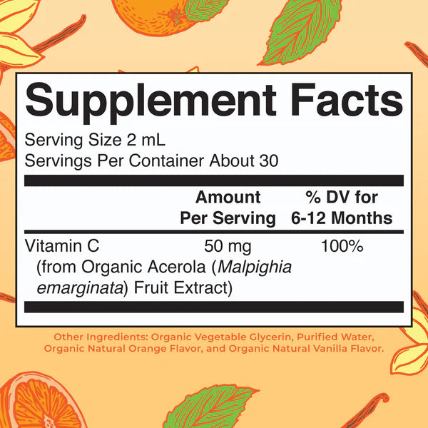MaryRuth's Organic Infant Vitamin C Liquid Drops 2 oz