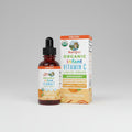 Mary Ruth's Organic Infant Vitamin C Liquid Drops bottle and packaging on a white background