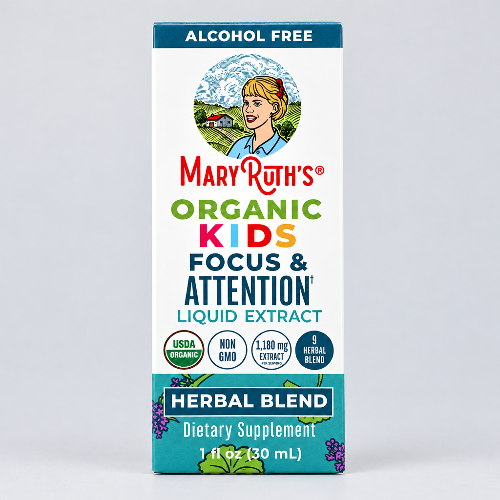 MaryRuth's Organic Kids Focus & Attention Liquid Extract 1 fl oz
