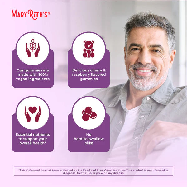 MaryRuth's Organic Men's Multivitamin Gummies 60 ct