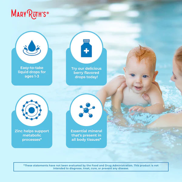MaryRuth's Organic Toddler Ionic Zinc Liquid Drops 2 oz