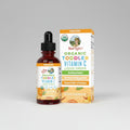 Mary Ruth's Organic Toddler Vitamin C Liquid Drops bottle and packaging on a white background