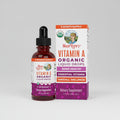 Mary Ruth's Vitamin A Organic Liquid Drops bottle and packaging on a white background