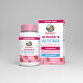 Mary Ruth's Women's Multivitamin Gummies bottle and packaging on a white background