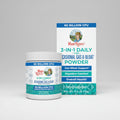 Mary Ruth's 3-in-1 Daily Powder packaging with jar on a white background