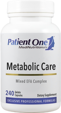 Patient One Metabolic Care Mixed EFA 240 Capsules - front product image