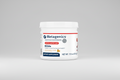 Metagenics BCAAs dietary supplement container on a gray background
