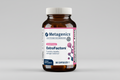 Metagenics EstroFactors supplement bottle on a gray background