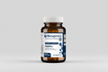 Metagenics FolaPro supplement bottle on a gray background