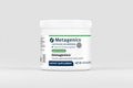 Metagenics Glutagenics dietary supplement container on a light gray background