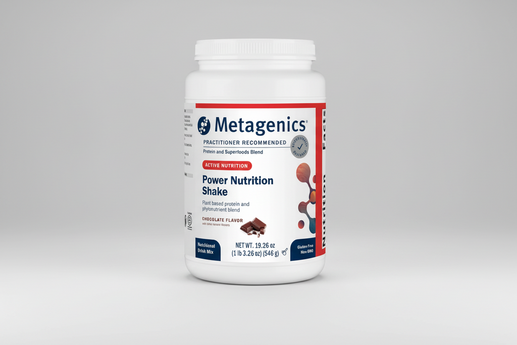 Metagenics Power Nutrition Shake Dutch Chocolate Flavor - 19.26 oz 546 Grams