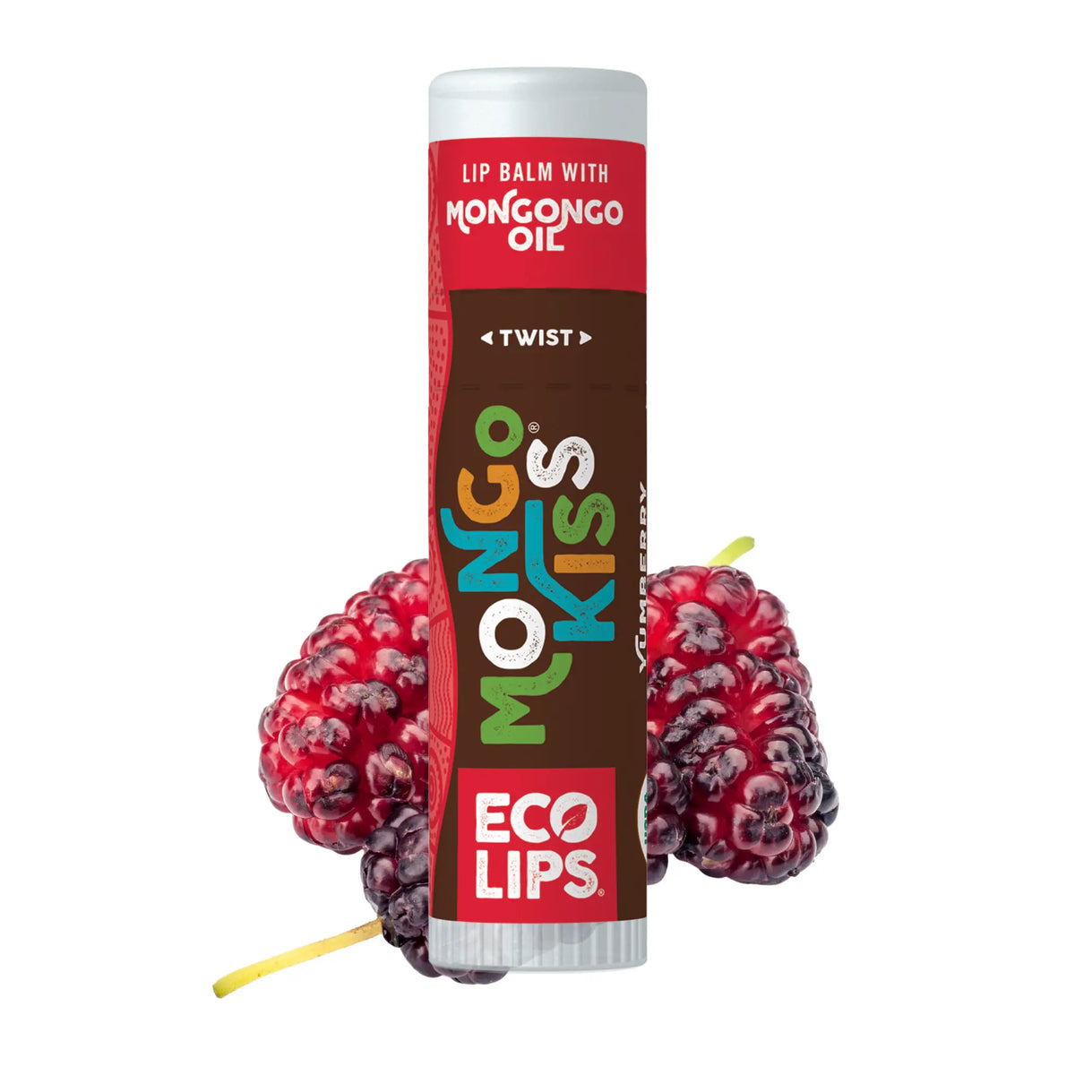 Eco Lips Mongo Kiss Yumberry Lip Balm, 0.25 oz