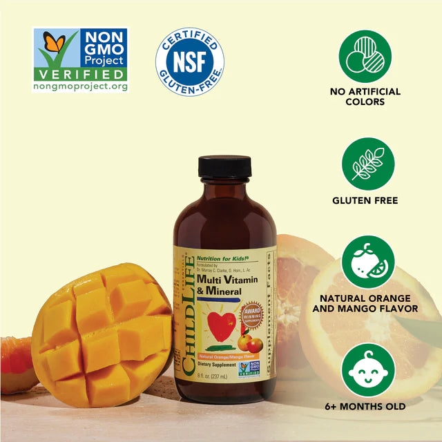 Childlife Children’s Multi Vitamin & Mineral 8 fl oz 237ml