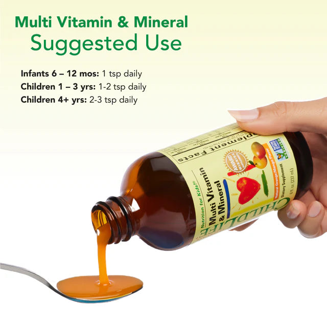 Childlife Children’s Multi Vitamin & Mineral 8 fl oz 237ml