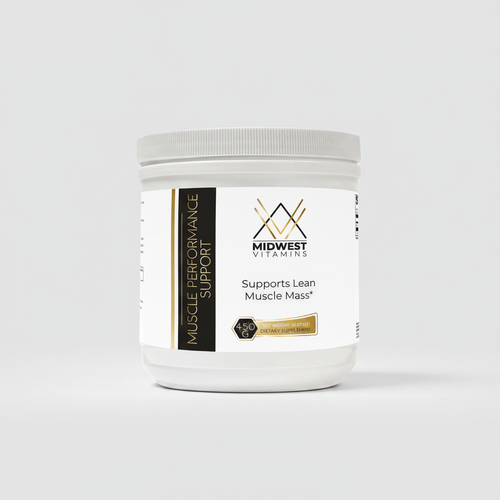 Midwest Vitamins Muscle Performance Support Creatine 90 Servings