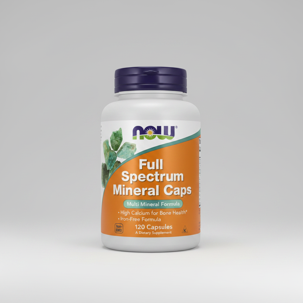 NOW Foods Full Spectrum Mineral Caps 120 Capsules | Complete Minerals