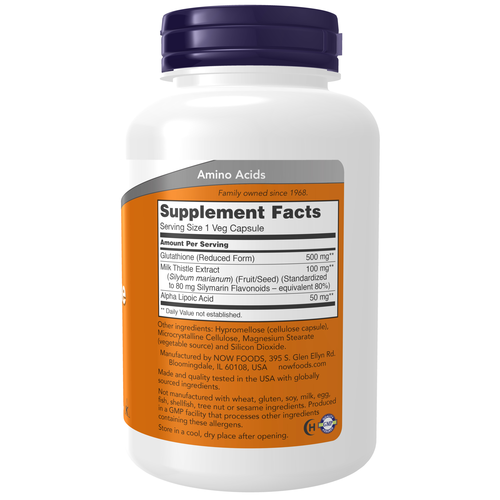 Supplement bottle with label showing 'Supplement Facts' on a white background