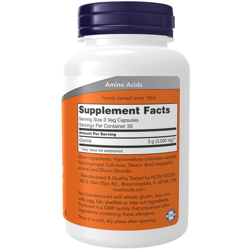Supplement bottle with orange label on a white background