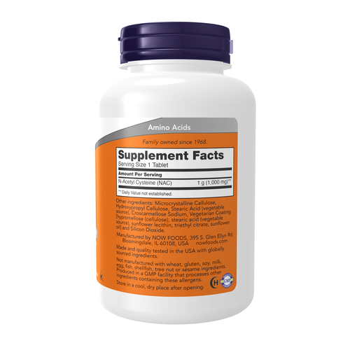 Supplement bottle with label on a white background