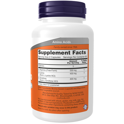 Supplement bottle with 'Supplement Facts' label on a white background
