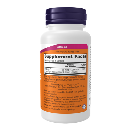 Supplement bottle with 'Supplement Facts' label on a white background
