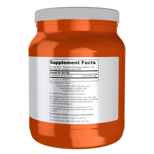 Orange supplement container with a white label displaying 'Supplement Facts'.
