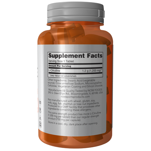 Supplement bottle with label showing 'Supplement Facts' on a white background