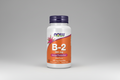 Supplement bottle labeled 'B-2' with Now brand on a white background