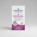 Nordic Naturals Postnatal Omega-3 supplement packaging on a white background