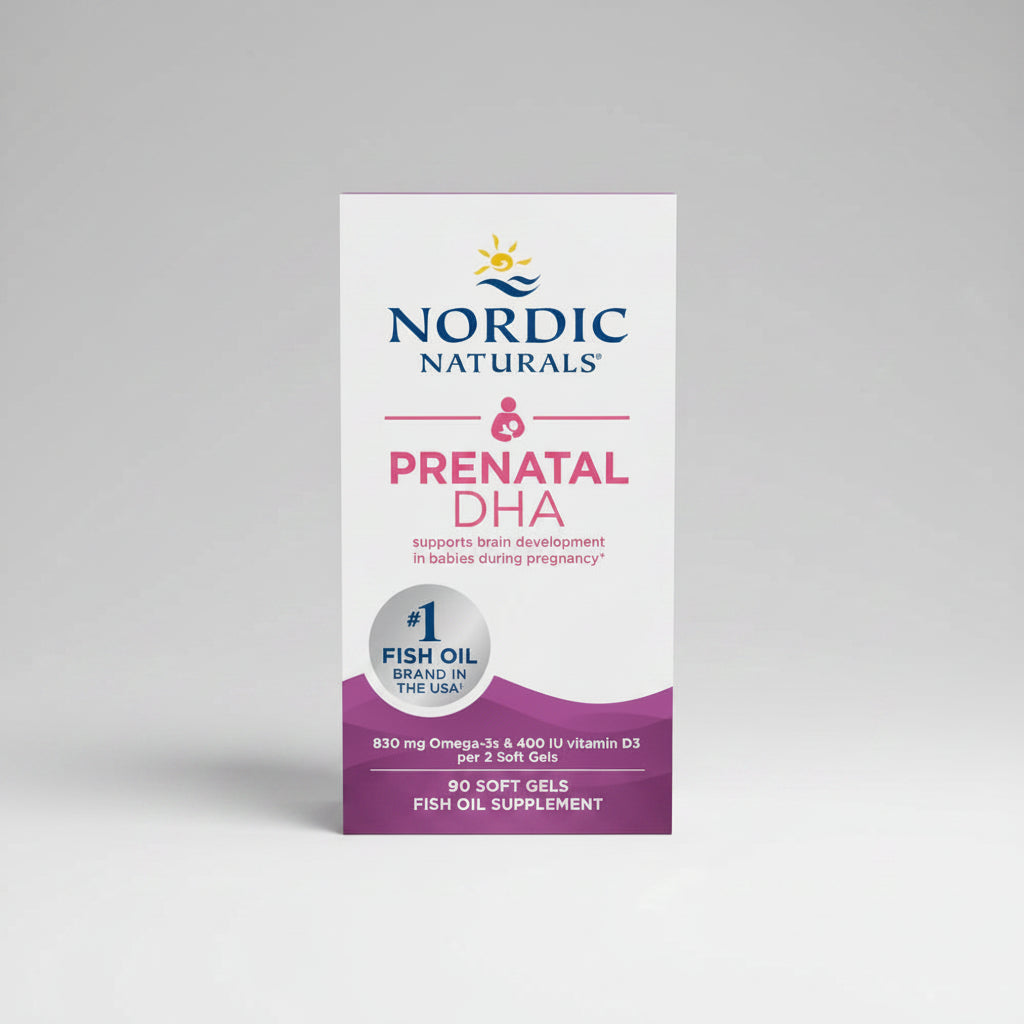Nordic Naturals Prenatal DHA Strawberry 90 Soft Gels