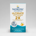 Nordic Naturals Ultimate Omega 2X fish oil supplement packaging on a white background