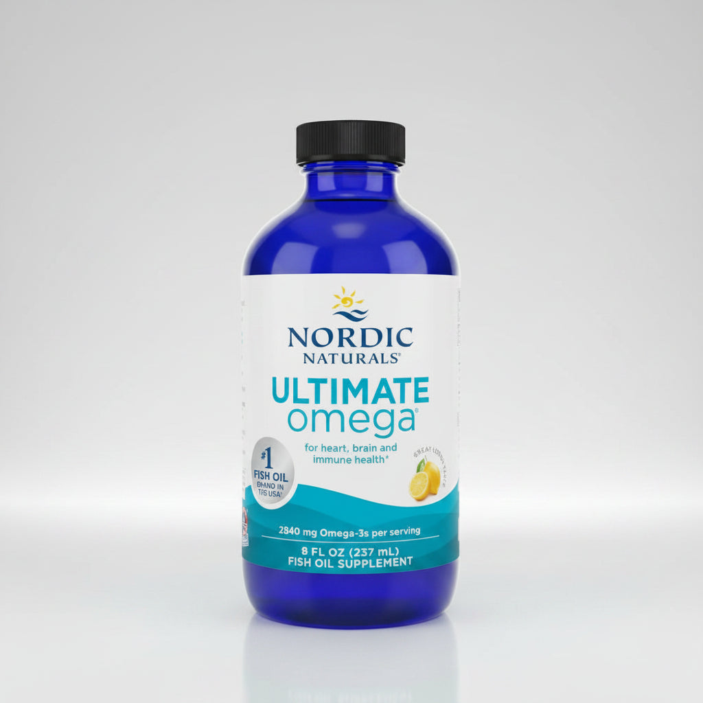 Nordic Naturals Ultimate Omega® Lemon 8 fl oz (237 ml)