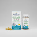 Nordic Naturals Ultimate Omega supplement packaging on a white background