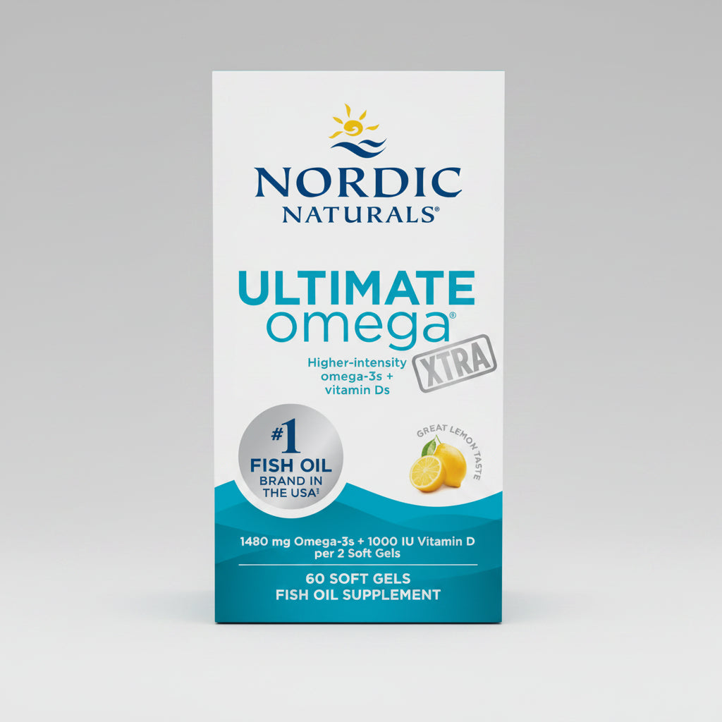 Nordic Naturals Ultimate Omega Xtra Lemon 60 Soft Gels