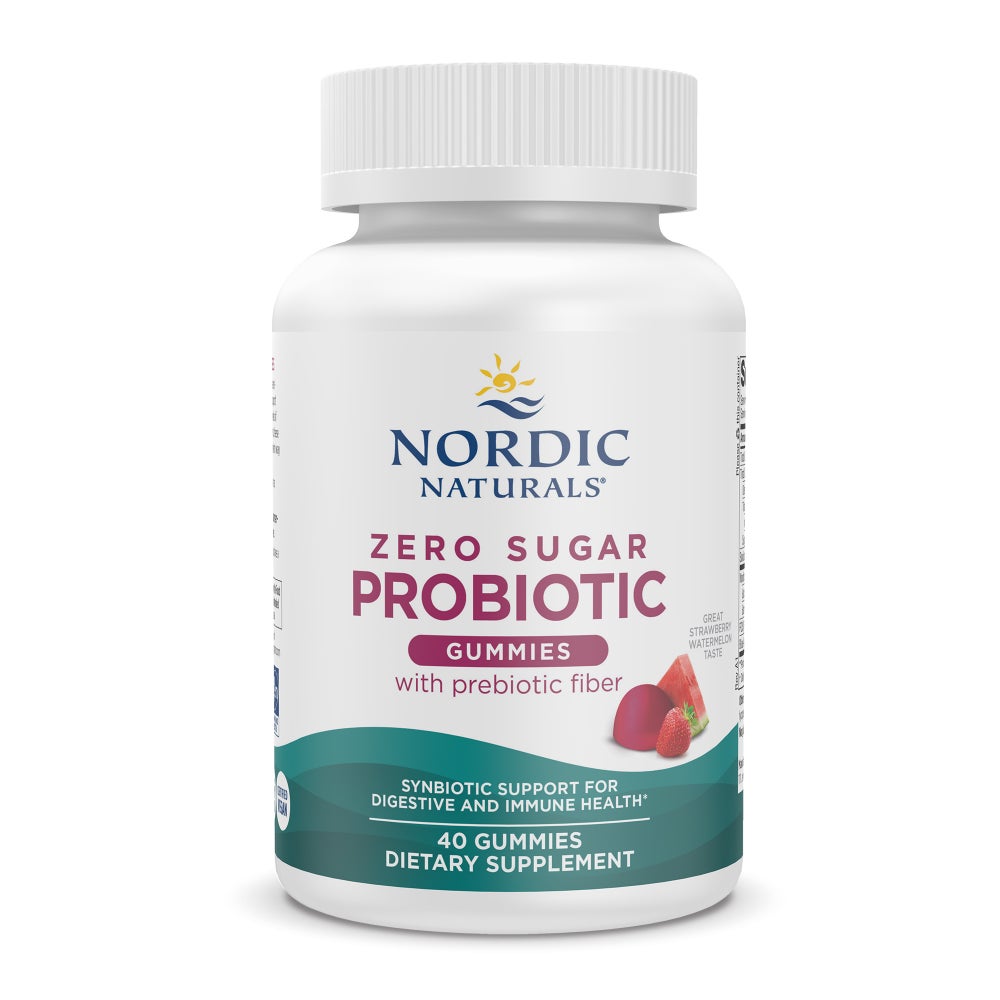 Nordic Naturals Zero Sugar Probiotic Gummies • 40 ct.
