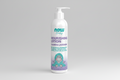 Baby lotion bottle with 'NOW' branding on a white background
