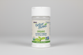 Bottle of Better Stevia Organic Extract Powder on a white background
