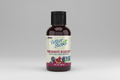 Bottle of Better Stevia Pomegranate Blueberry liquid sweetener on a white background
