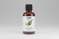 Bottle of NOW Essential Oils eucalyptus oil on a white background
