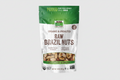 Package of raw brazil nuts with green and white design
