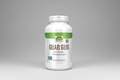 Guar Gum powder container with NOW Foods label on a white background