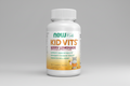 Supplement bottle labeled 'NOW Kids Kid Vits Berry Lemonade' on a white background