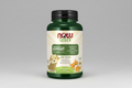 Supplement bottle for pets with NOW Pets branding on a white background