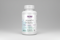 Supplement bottle labeled 'Aquatic Beauty' with NOW Foods branding on a white background