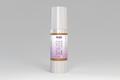 Skincare serum bottle with a white background